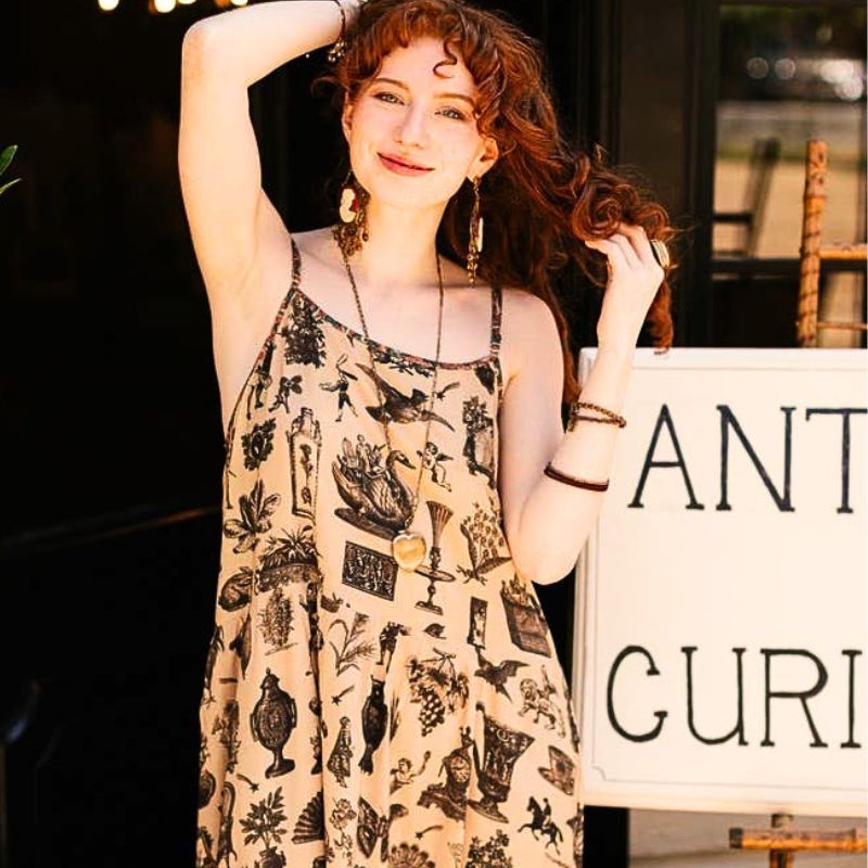 Curiosities Bohéme Long Maxi Slip Dress - Small/Medium