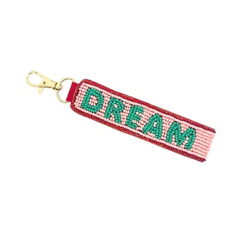 Dream Beaded Keychain