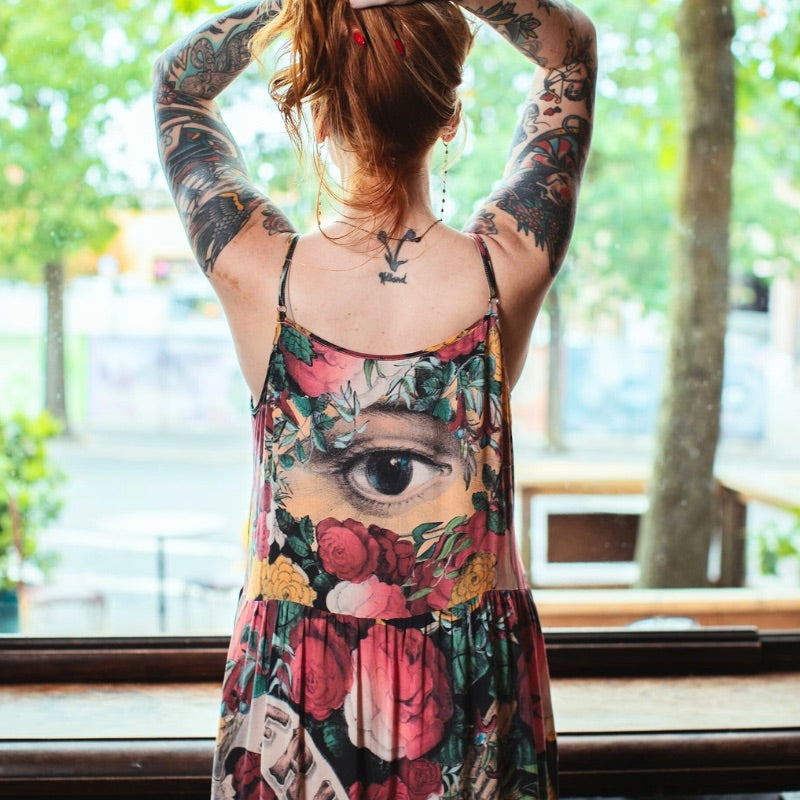 Friendship Love & Truth Bohéme Long Maxi Slip Dress - S/M
