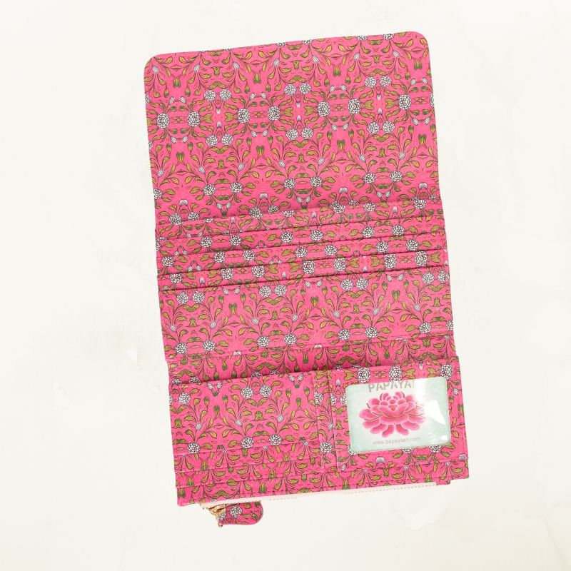 Fancy Elephant Tri Fold Wallet