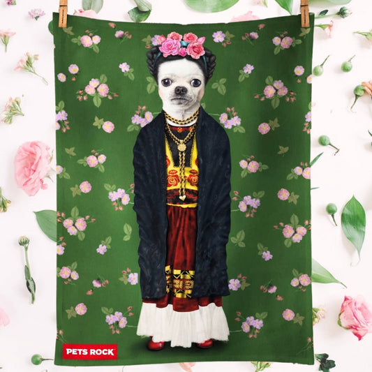 Fido Barko - Viva La Doggo -  Pets Rock Tea Towel