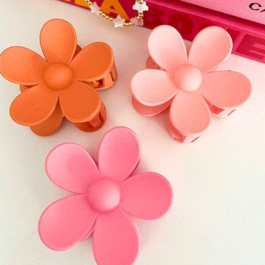 Claw Clip - Flower - Watermelon