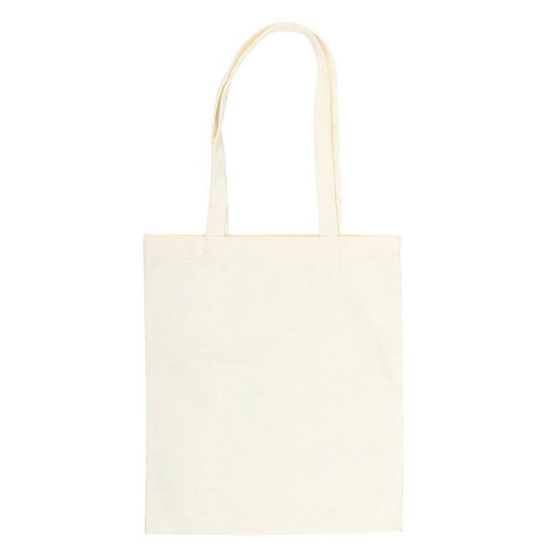 Folk Heart Cream Tote Bag