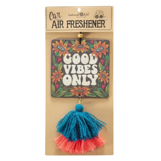 Super Cute Car Air Freshener - Good Vibes Only