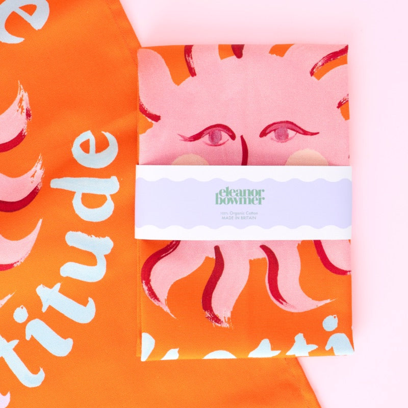 Gratitude Is My Attitude Tea Towel