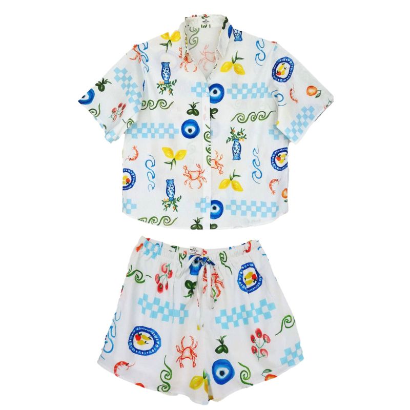 Greco Two Piece Summer Set