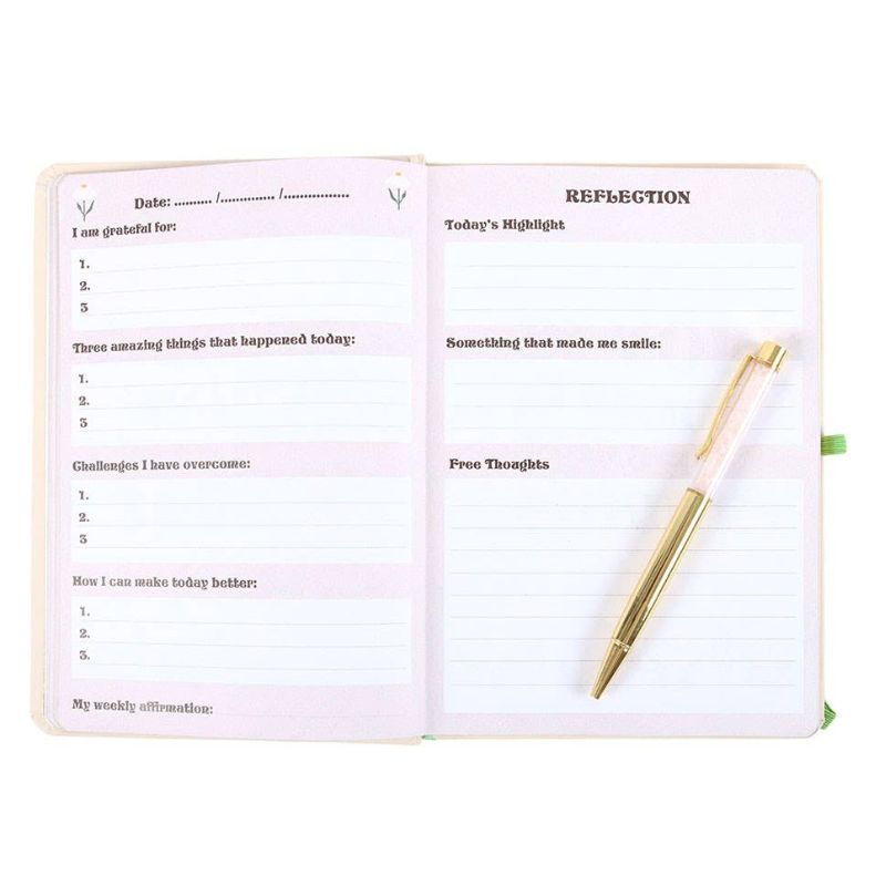 Keep Going, Keep Growing Notebook with Rose Quartz Pen