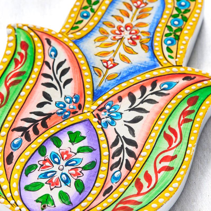 Hamsa Floral Incense Burner