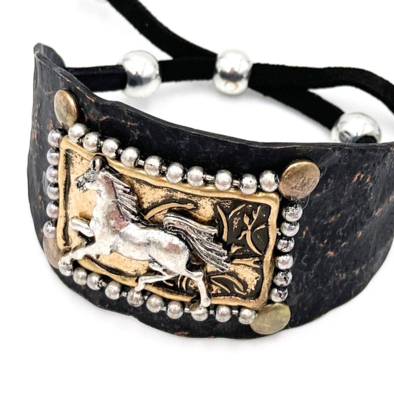 Wild Horses Bracelet Cuff