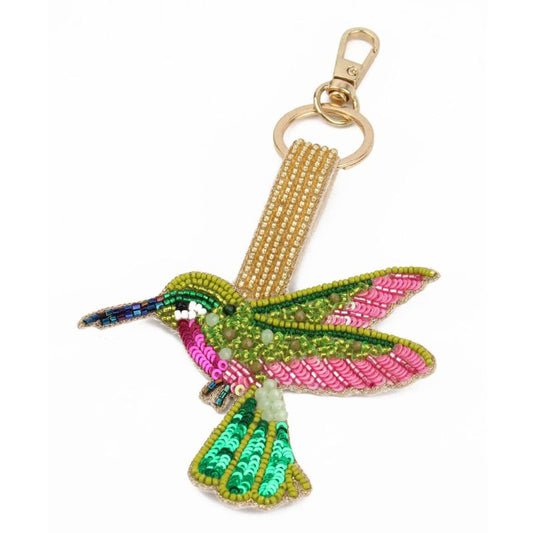 My Doris Beaded Hummingbird Keyring/Bag Charm