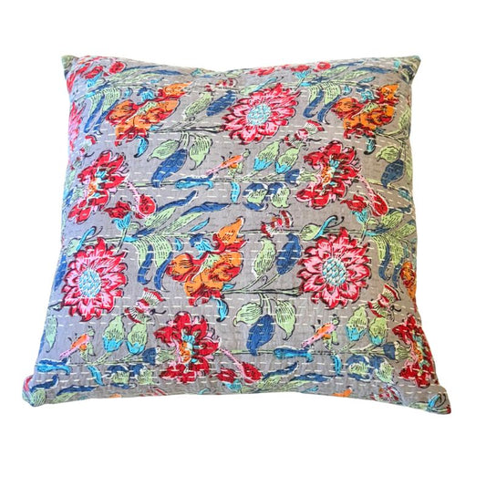 Indian Summer Floral Cushion