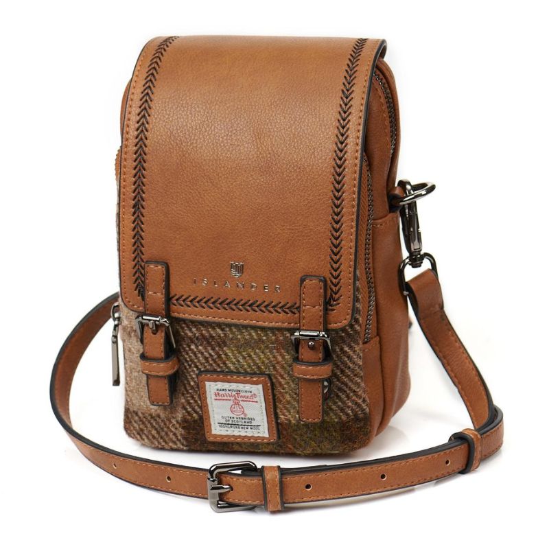 Islander Earth Tartan Crossbody Bag