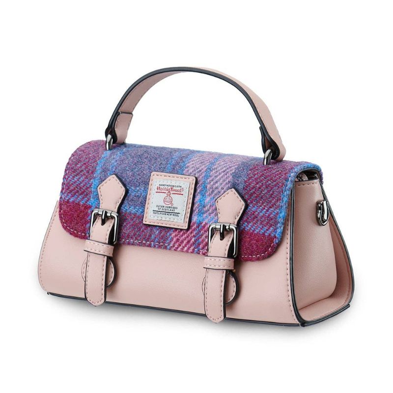 Islander UK Victoria Satchel in Bonnie Rose Tartan