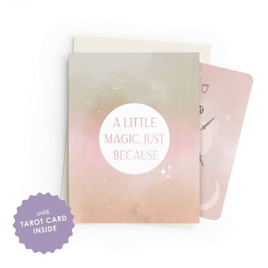 Just Because | Tarot Greeting Card