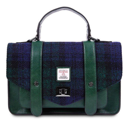 Islander UK Large Satchel in Black Watch