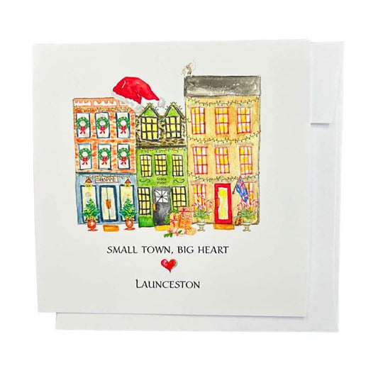 Launceston - Small Town Big Heart Christmas Card