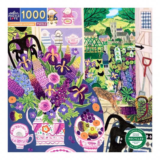 Lovely Lavender Kitchen - 1000 Pc Puzzle