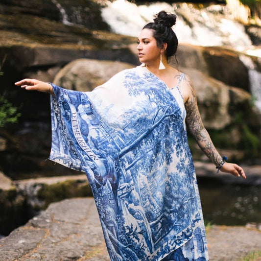 Let The Light In Bohemian Scarf