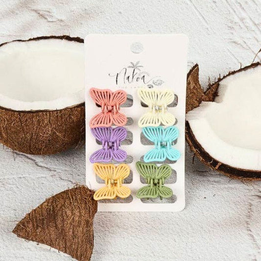 Claw Clip - Set of 6 - Little Butterflies