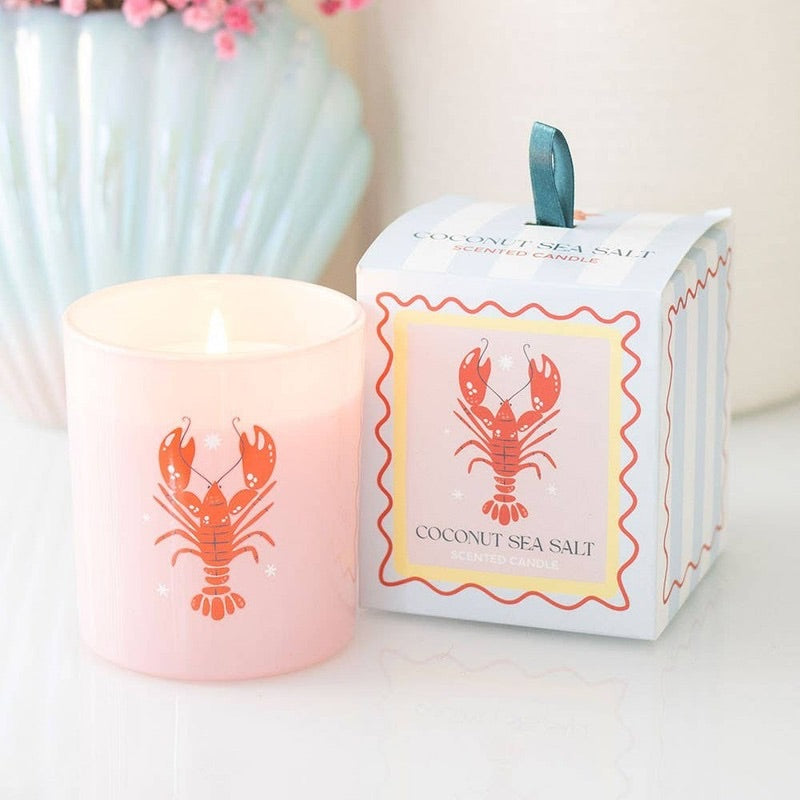 Lobster Love Coconut & Sea Salt Candle