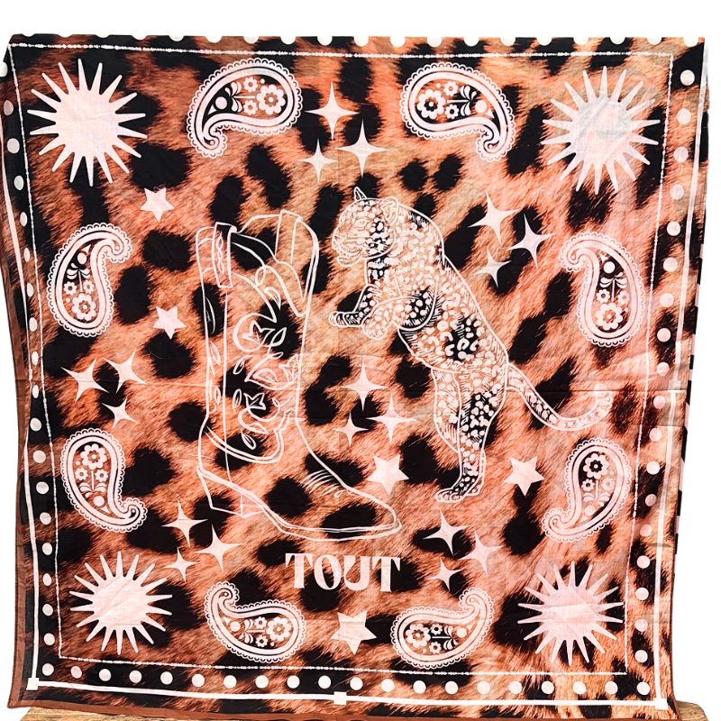 The Love Leopard Scarf by ToutVintage