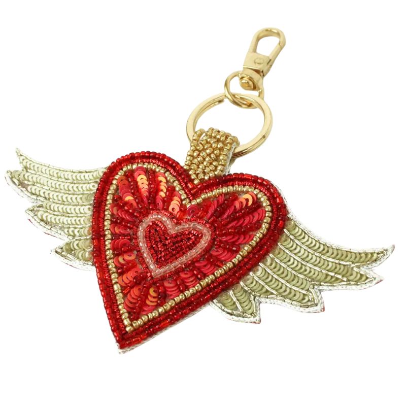 Love Flies Free Keyring or Hand Bag Charm