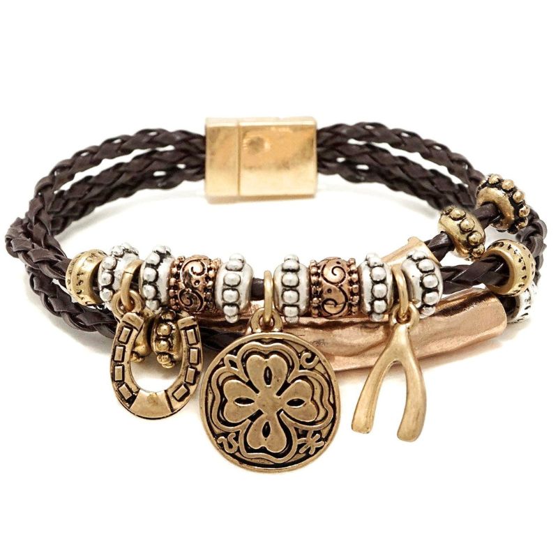 Luck and Protection Charm Bracelet