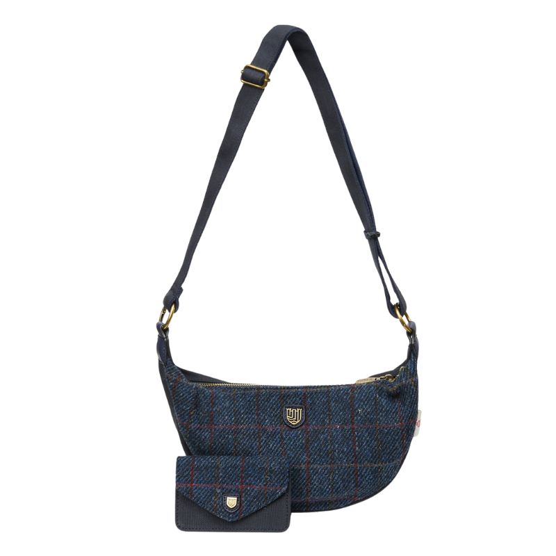 Islander UK Navy Tartan Luna Bag