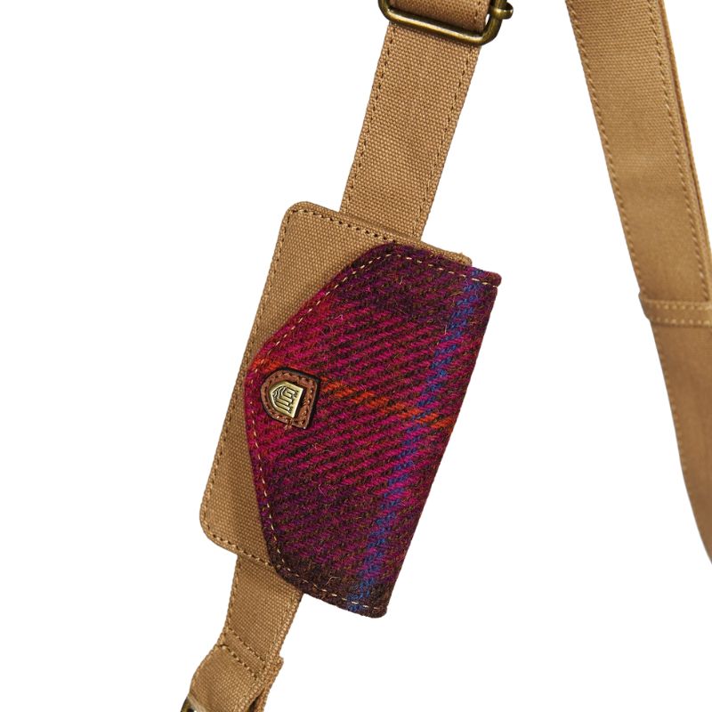 Islander UK Fuchsia Tartan Luna Bag