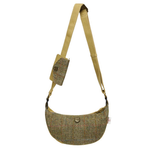 Islander UK Chestnut Herringbone Luna Bag