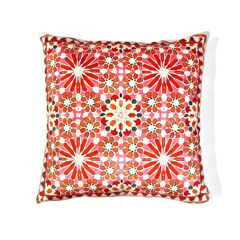 Anna Chandler Square Velvet Cushion - Marrakesh Express