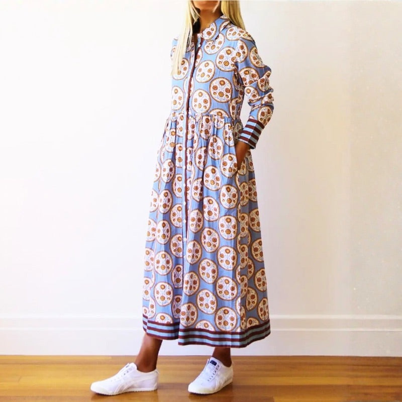 Matilda Handmade Cotton Cambric Dress by Who's Charlie