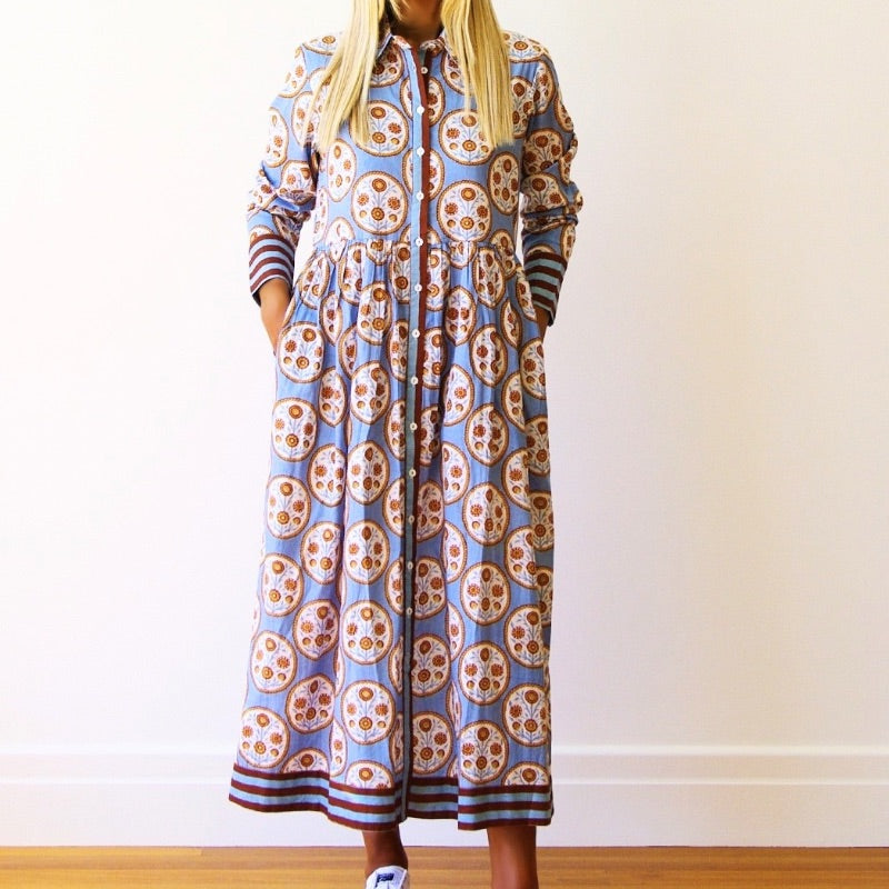 Matilda Handmade Cotton Cambric Dress by Who's Charlie