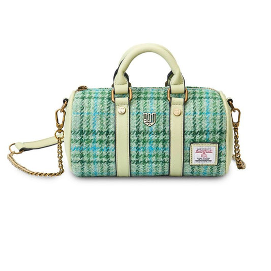 The Mini Duffel Bag in Mint Tartan