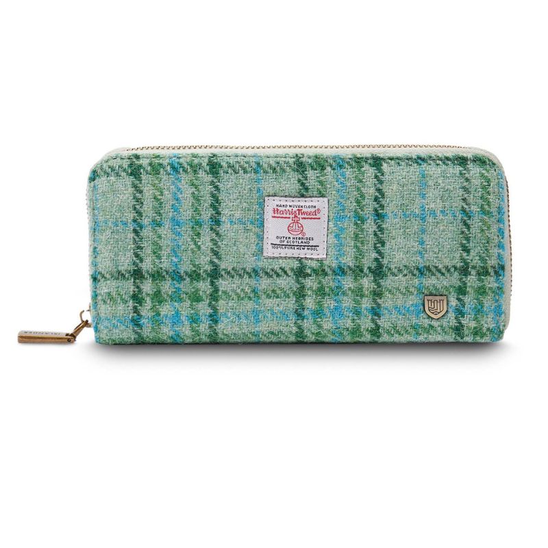 Islander UK Women's Wallet in Mint Tartan