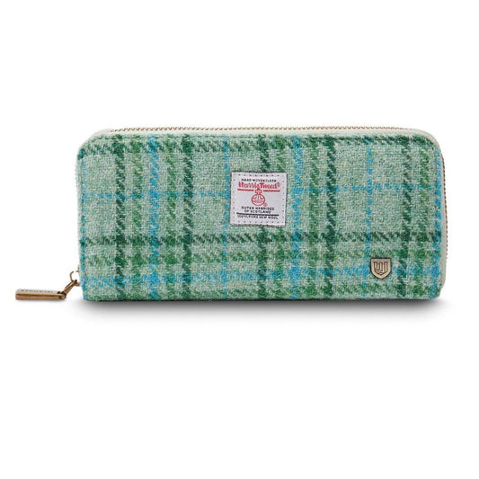 Islander UK Women's Wallet in Mint Tartan