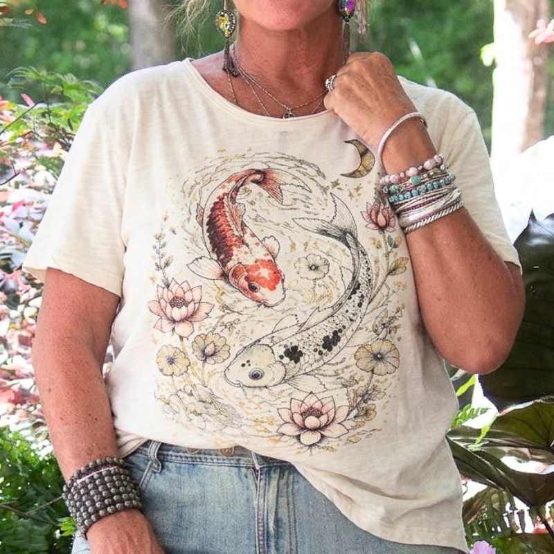 Moon Dance Tee - Pool of Dreams by Jaded Gypsy