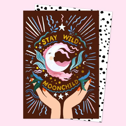 Stay Wild Moon Child Card