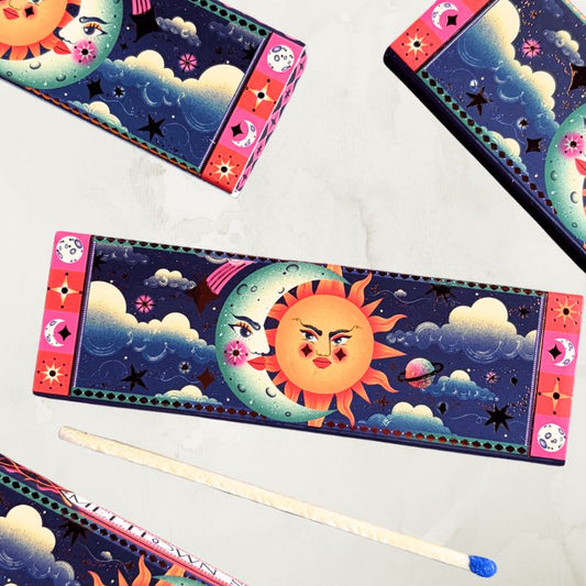 Meltdown Studio Celestial Sun and Moon Long Decorative Matches