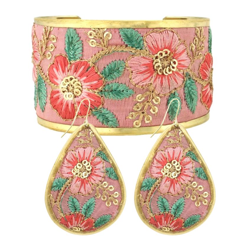 Bohemian Beauty Cuff & Earrings Duo