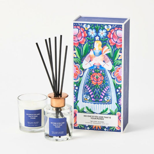 No One is You and That Is Your Power Candle & Diffuser Gift Set
