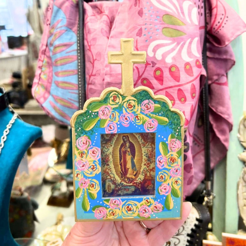 Little Rose Cathedral Nicho Hand Painted