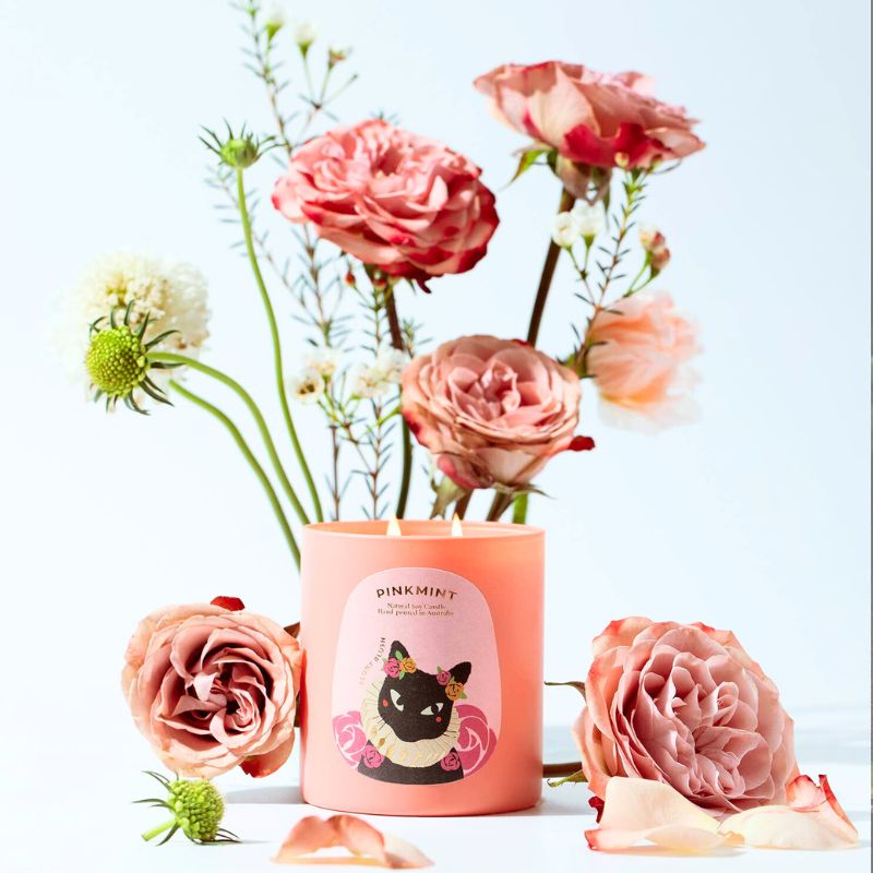 Peony Blush Double Wick Soy Candle