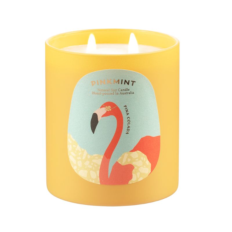 Pina Colada Double Wick Soy Candle