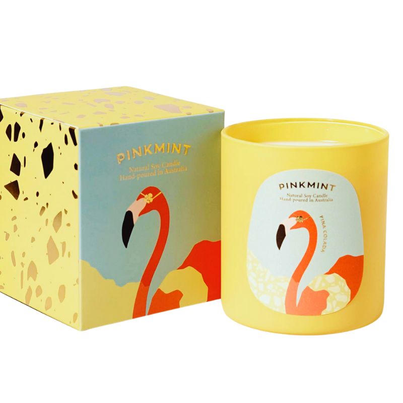 Pina Colada Double Wick Soy Candle