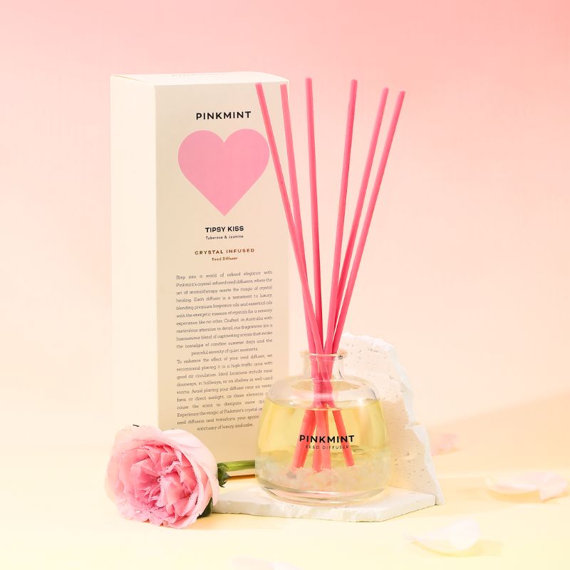 Tipsy Kiss Reed Diffuser Crystal Infused