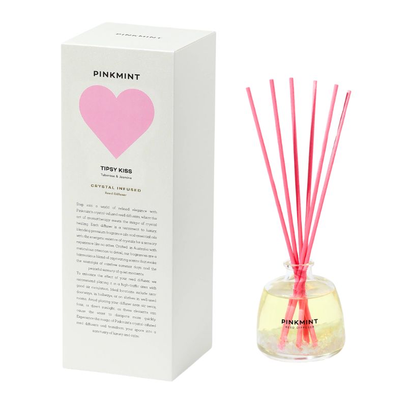 Tipsy Kiss Reed Diffuser Crystal Infused