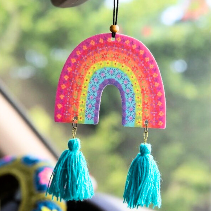 Car Air Freshener - Seeking Rainbows