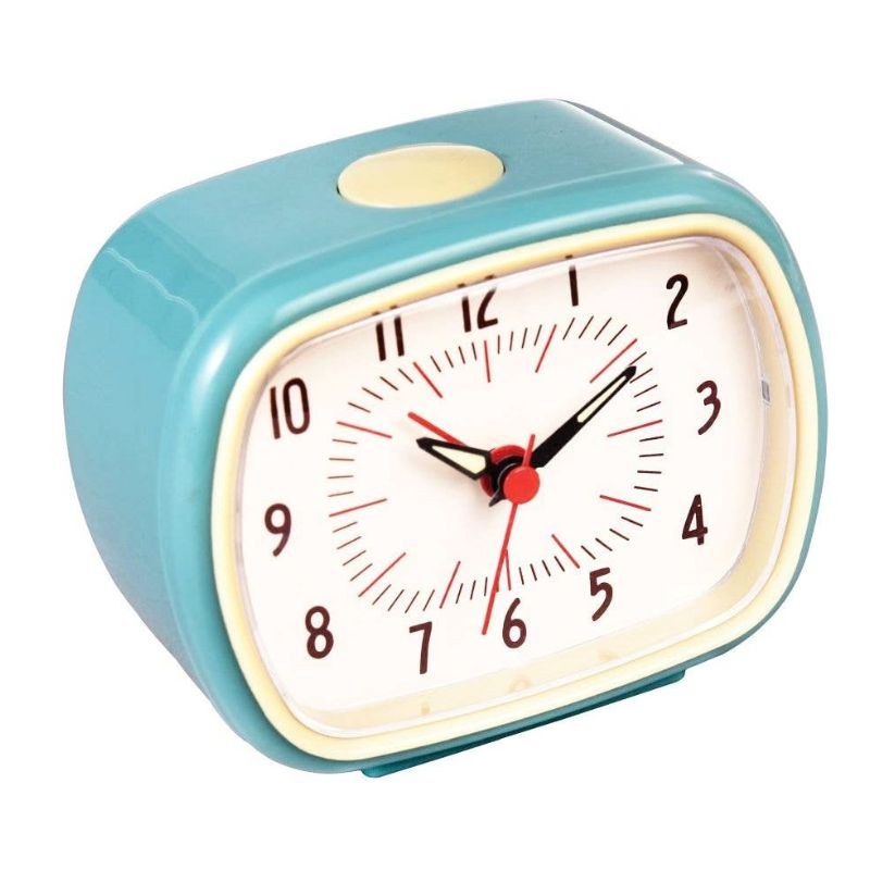 Rex London Retro Alarm Clock - Blue