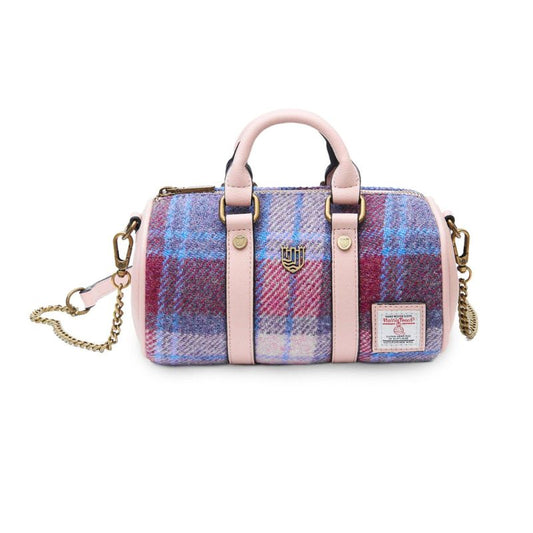 The Mini Duffel Bag in Bonnie Rose Tartan